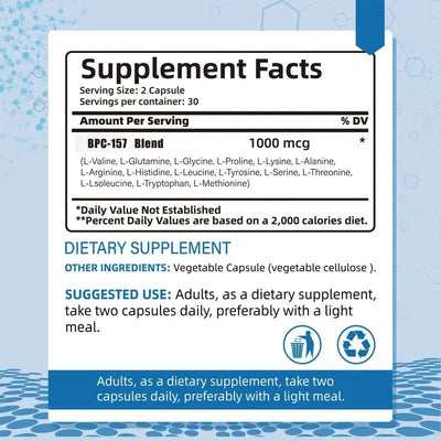 NutraVita® BPC Peptide Capsules